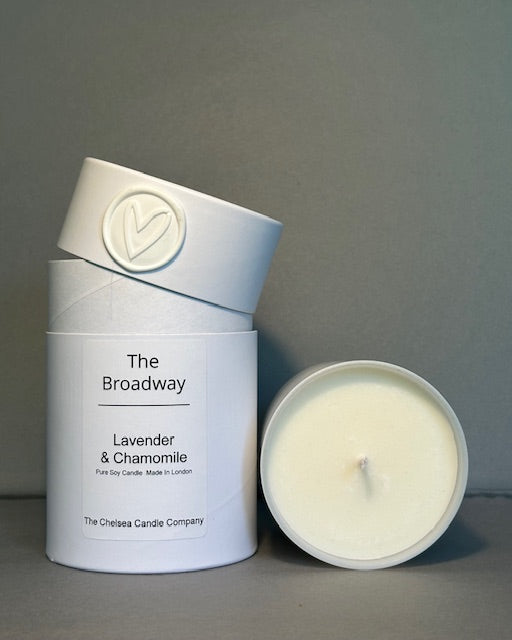The Broadway Candle - Lavender & Chamomile Tea